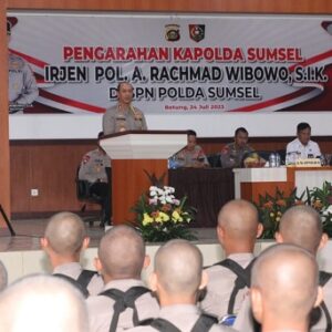 277 Casis Polri terima arahan dari Kapolda Sumsel Irjen Pol A Rachmad Wibowo
