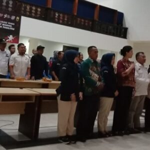 KPU Jakarta Utara Sosialisasikan Pemasangan Alat Peraga Kampanye di Tempat Terlarang