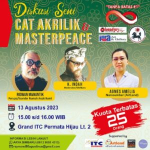 Festival Seni Rupa Anak Indonesia Tanpa Batas #1 2023 bangkitkan kembali gairah kebangsaan dan perekonomian