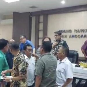 Pengadaan Proyek PSEL, Rapat RDP Banggar DPRD Kota Makassar Ricuh