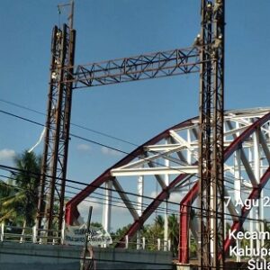 Jadi prioritas Andi Sudirman, Jembatan Pacongkang Soppeng akan segera diresmikan