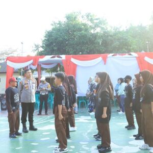 Kapolres Sukabumi lepas kontingen Polisi Cilik menuju final LKBB PPI Jawa Barat