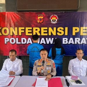 Direktorat Reserse Kriminal Umum Polda Jawa Barat berhasil ungkap dugaan tindak pidana penculikan