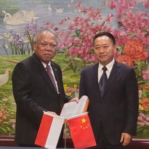 Pertemuan Bilateral dengan Menteri Sumber Daya Air China, Menteri Basuki Tingkatkan Kolaborasi Pengembangan Bendungan