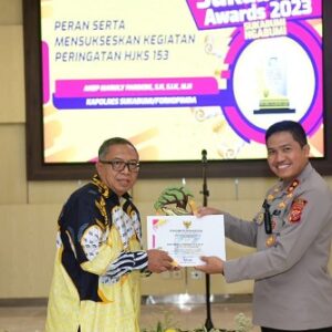 Polres Sukabumi Raih Penghargaan atas Kontribusi dalam Peringatan Hari Jadi Kabupaten Sukabumi ke-153