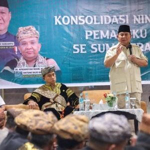 100 Ninik Mamak Pemangku Adat di Sumbar, Nyatakan dukungannya kepada Prabowo Subianto maju capres Pilpres 2024