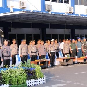 Wakapolda Sumsel Pimpin Apel Gelar Pasukan Operasi Zebra Musi 2023