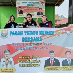 Gelar Tebus Pasar Murah, Ketua LPKNI harap Bulog tambah kuota sembako murah untuk disalurkan pada masyarakat