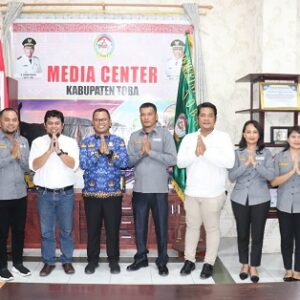 Terima audiensi Bawaslu Kabupaten Toba, Bupati : Tingkatkan Profesionalisme