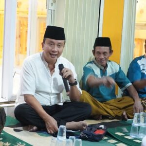 Brigjen TNI (Purn) Dr. Erry Herman, MPA buka Posko GEMA 08 Pemenangan Letjen TNI (Purn) Prabowo Subianto