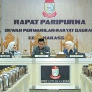 Paripurna DPRD Kota Makassar Gelar Rapat Paripurna Pertama 2023/2024