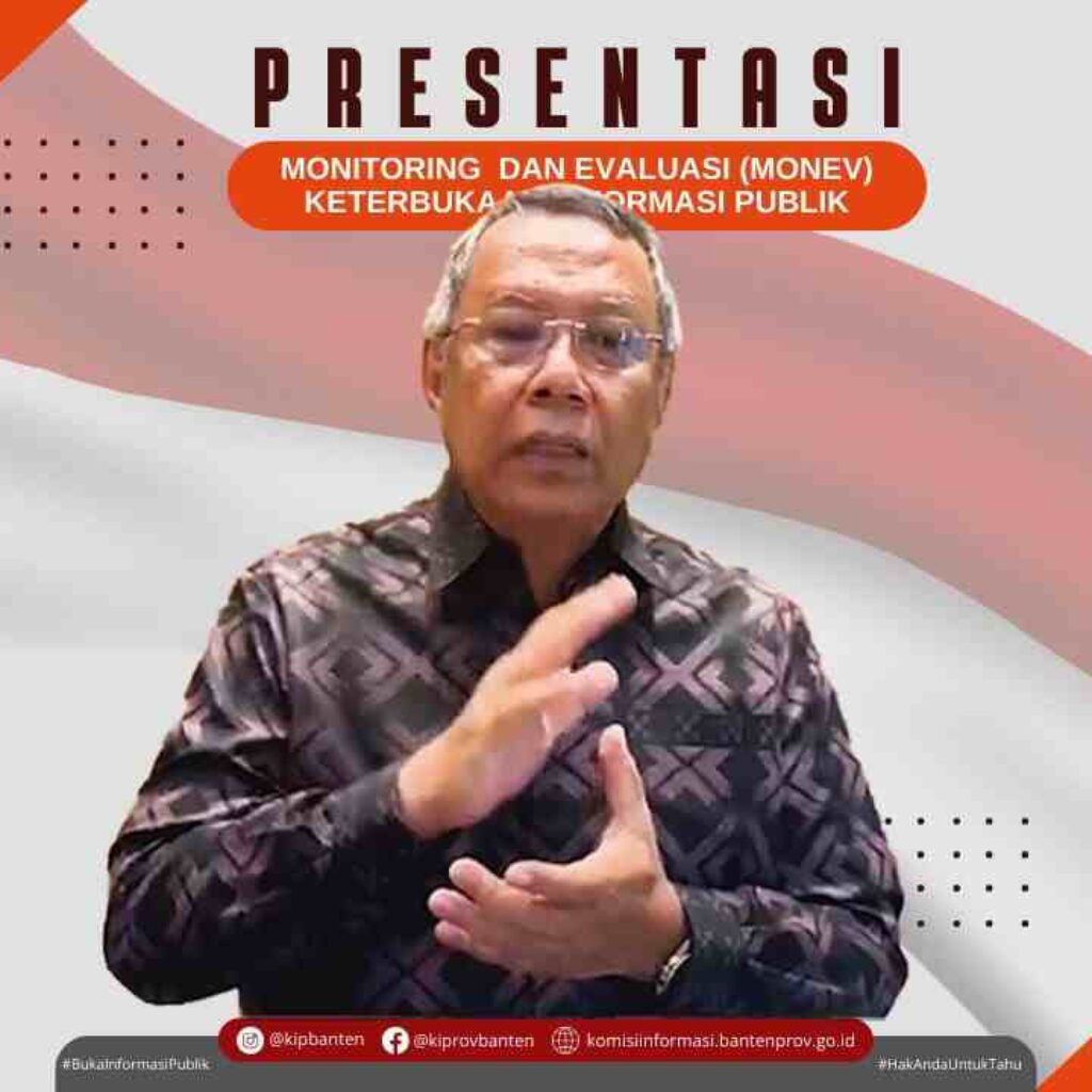 Dukung Keterbukaan Informasi Publik, Wali Kota Benyamin Paparkan Inovasi PPID Tangsel di Hadapan Komisi Informasi Banten