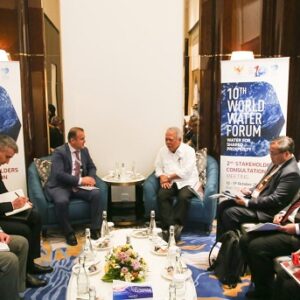 Pertemuan Bilateral dengan Delegasi Tajikistan, Menteri Basuki Undang Presiden Tajikistan Hadir di World Water Forum ke-10 2024