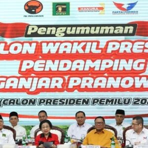 Ketum PDI Perjuangan Megawati Umumkan Mahfud MD Jadi Bacawapres Ganjar Pranowo di Pilpres 2024