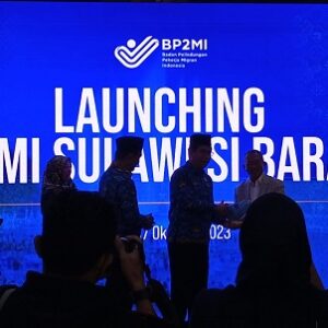 BP2MI Launching kantor P4MI Sulawesi Barat dan kukuhkan Pengurus KORPRI BP2MI oleh zudan arif fakrulloh