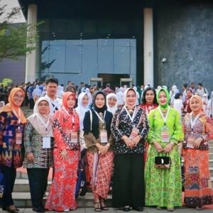 Riana Sari Arinal Hadiri Puncak Peringatan Hari Batik Nasional 2023 di Jakarta