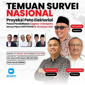 Survei NSI: Ganjar-Mahfud Kalahkan Prabowo-Gibran dan Anies-Cak Imin di Pilpres 2024