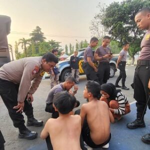Diduga akan tawuran, Polres Sukabumi amankan sejumlah remaja