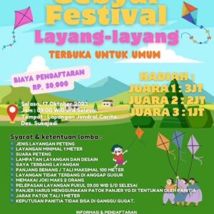 Dibuka untuk umum, Dengan modal Rp. 30.000, dapatkan hadiah jutaan rupiah