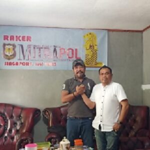Jalin silaturahmi dan tingkatkan Sinergitas, Kanit Reskrim Polsek Cirinten sambangi Kantor Media Mitrapol Lebak