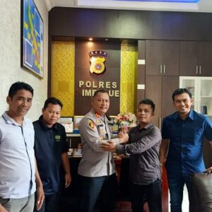 Ketua KPA Simeulue berserta Ketua Wilayah Satu silaturrahmi dengan Kapolres Simeulue