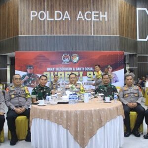 Kapolda Aceh Hadiri Bakti Kesehatan AKABRI’91 Secara Virtual