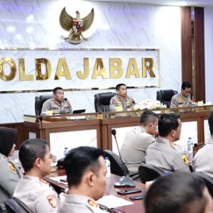 Kapolda Jabar Buka Taklimat Awal Audit Kinerja Itwasda Polda Jabar Tahap II Ta. 2023