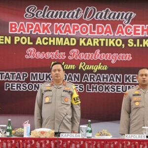 Kapolda Aceh: Jangan Ada Personel yang Jadi Bagian dari Peredaran Narkotika