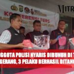 Anggota Polisi Nyaris Dibunuh di Tol Tanah Tinggi Tangerang, 3 Pelaku di Tangkap