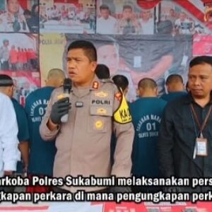 Dalam 2 Pekan, Sat Narkoba Polres Sukabumi berhasil ringkus 20 tersangka pengedar narkotika dan Obat-obatan terlarang