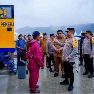 Kapolda Sumut tinjau langsung jalur Face Aquabike Jetski Danau Toba