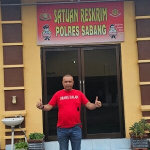 Kaperwil Mitrapol Aceh “Datangi” Polres Sabang, Terjadi Keributan di Ruang Penyidik, Ada Apa!?