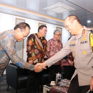 Kapolda Sumsel terima audensi Dirut PT. Pusri Palembang beserta Direksi