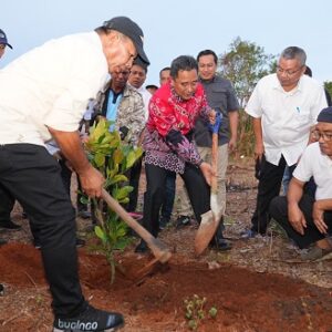 Tanam Bibit Nangka Madu, Pj Gubernur Bahtiar: Jangan Biarkan Lahan Kosong