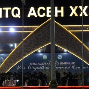 PJ Gubernur Aceh Achmad Marzuki Buka MTQ ke- 36 Tingkat Provinsi Aceh di Kabupaten Simeulue