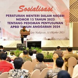 Pemprov Sulsel Gelar Sosialisasi Penyusunan APBD Tahun Anggaran 2024