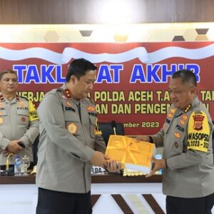 Kapolda Aceh Tutup Taklimat Akhir Audit Kinerja Itwasda Polda Aceh Tahap II