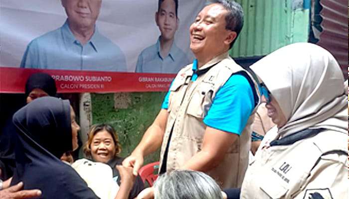 Jelang Sore, TAP Jakarta Barat Lanjut Gelar Baksos di Jalan Sulaiman Palmerah