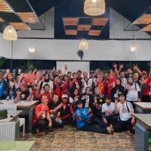 Lintas Relawan Ganjar-Mahfud Tangsel Gelar Nobar Debat Kedua Cawapres