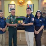 Persatuan Wartawan Reaksi Cepat "PWRC" temui Panglima Kostrad Letjen TNI Muhammad Saleh Mustafa