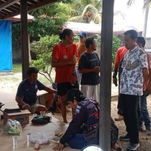 3 selamat satu hilang, Rombongan pemancing terkena sambaran petir