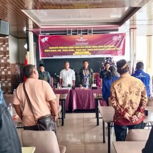 KPU Toba selenggarakan sosialisasi tentang kampanye pada Insan Pers, LSM dan Tokoh-Tokoh