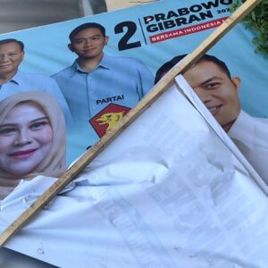 Dapat perlakuan tidak enak, Baliho Idris Rate dirusak orang tak dikenal