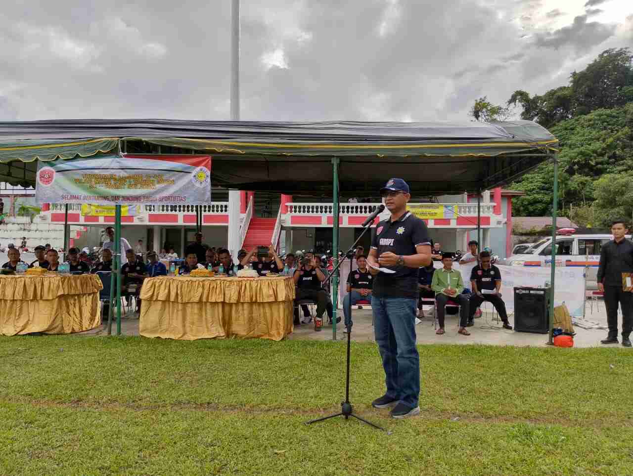 Pj Bupati Aceh Selatan Resmi Buka Turnamen Sepak Bola Legend U-40 Pilar Naga Cup-1