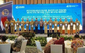 Pemkab Sukabumi Jadi Salah Satu Penerima Bantuan Teknis Kementrian ATR/BPN