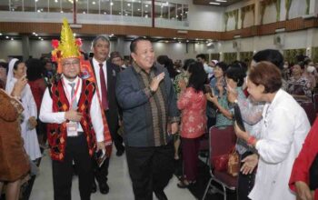 Tingkatkan Kerukunan Umat, Gubernur Lampung hadiri perayaan Natal Oikoumene Kristiani