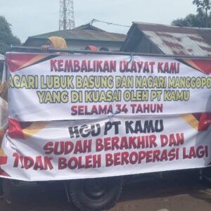 Dirikan Pabrik di Lahan Sengketa, Warga Desak Bupati Agam Tutup PT KAMU