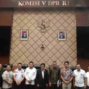 Pemda Buton Utara Audensi dengan Wakil Ketua Komisi V DPR RI Ridwan Bae