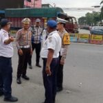 Sat Lantas Polresta Deli Serdang Bersama Dishub Laksanakan Kajian Andalalin