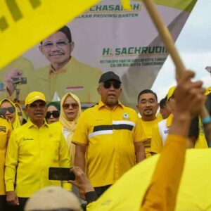 Kampanye Akbar Partai Golkar di Kota Tangerang, Sachrudin Sebut Wajib Menangkan Prabowo-Gibran Satu Putaran